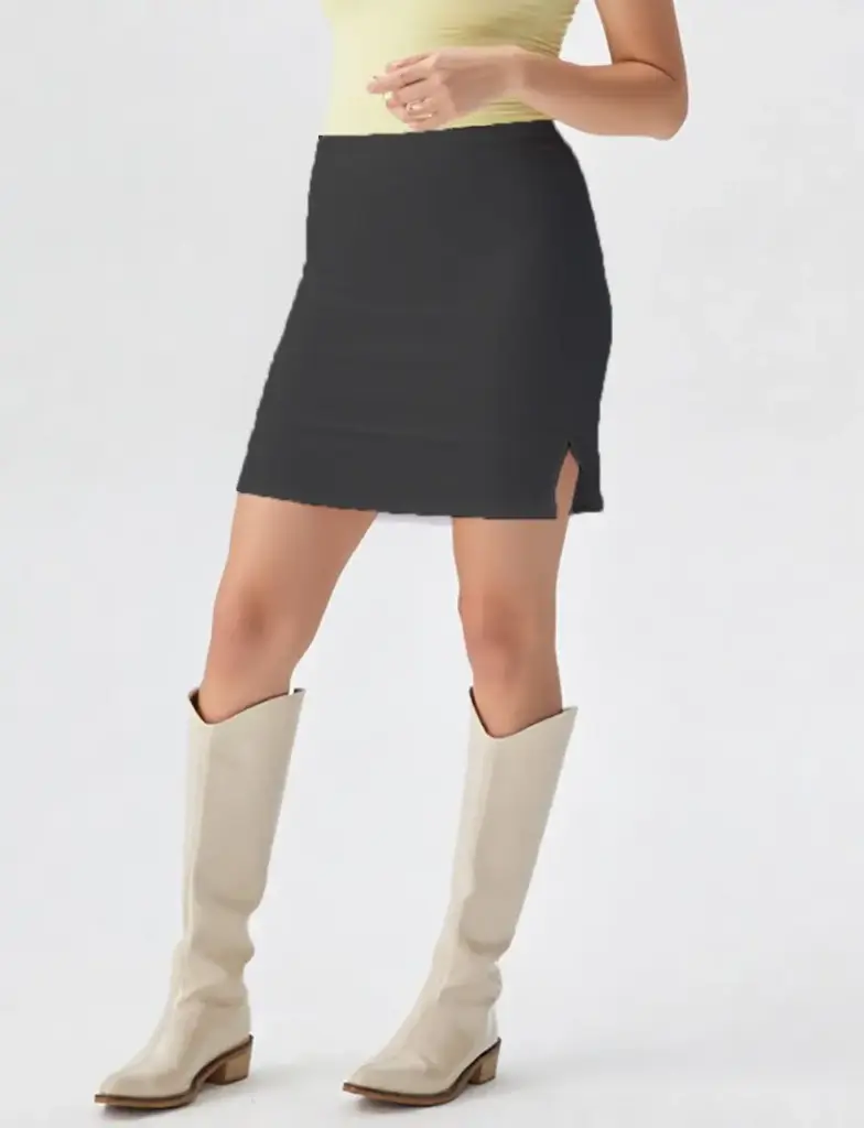 Metro Slit Skirt